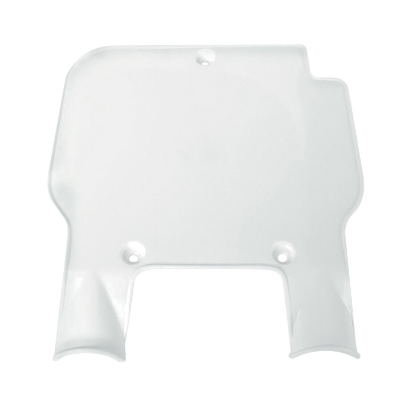 Number Plate Kx125/250 White