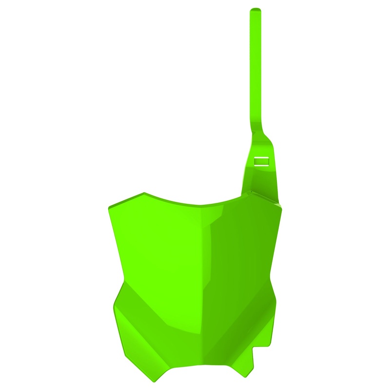 Number Plate Restyling Lime Green Kaw