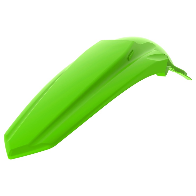 Rear Fender Restyling Lime Green Kaw