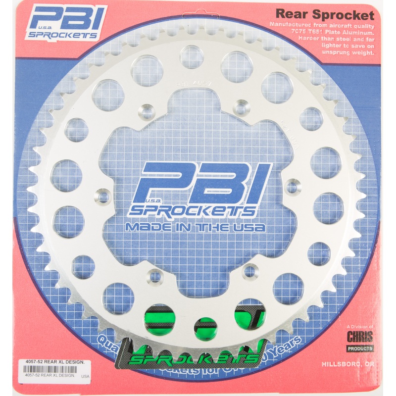 Rear Sprocket Aluminum 52t 520 Kaw/Suz