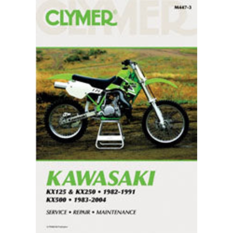Repair Manual Kaw Kx125 250 500