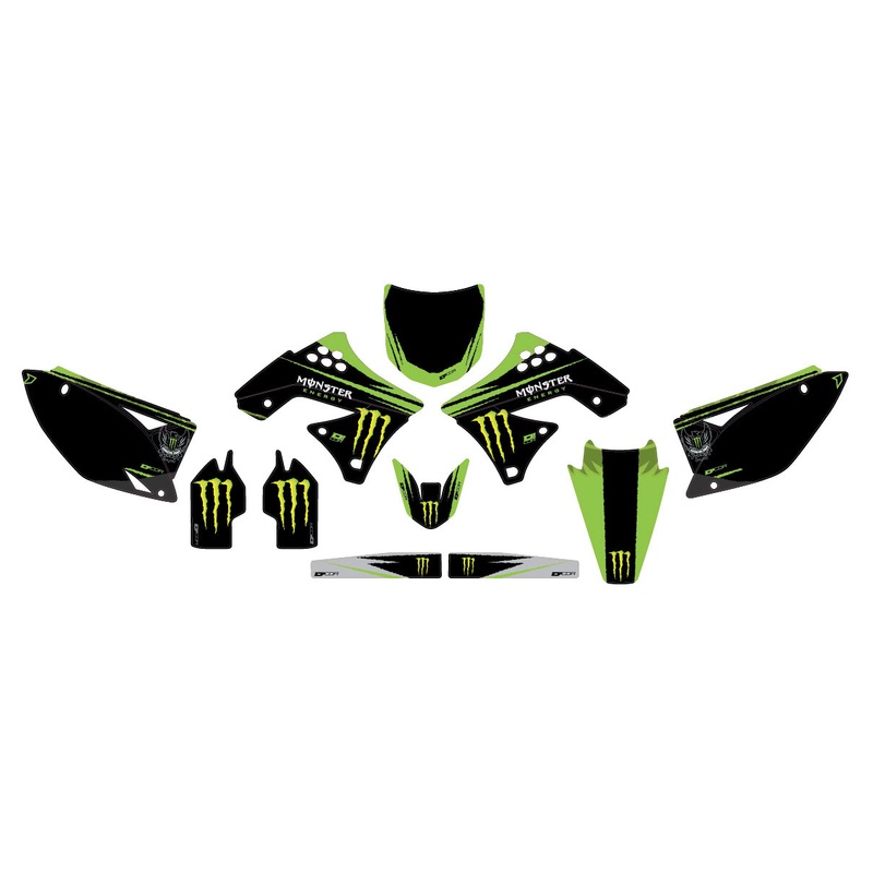 Monster Energy Kxf 250 ’09 12 Complete Graphic Kit
