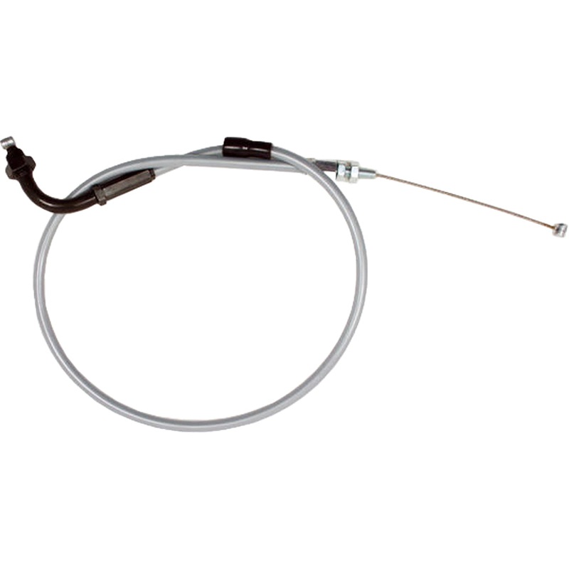 Black Vinyl Throttle Cable Set