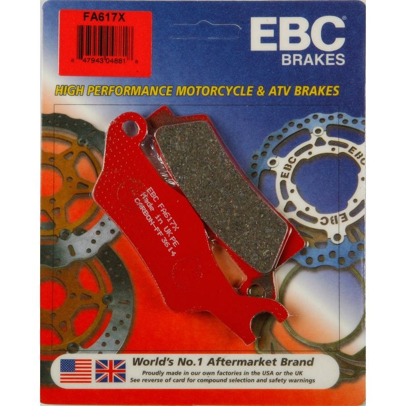 Brake Pads Fa617x Carbon X Series