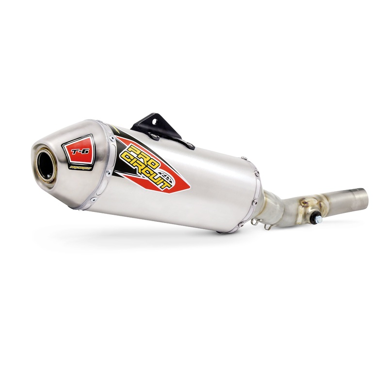 P/C T 6 Slip On Exhaust Kx250f ’09 16