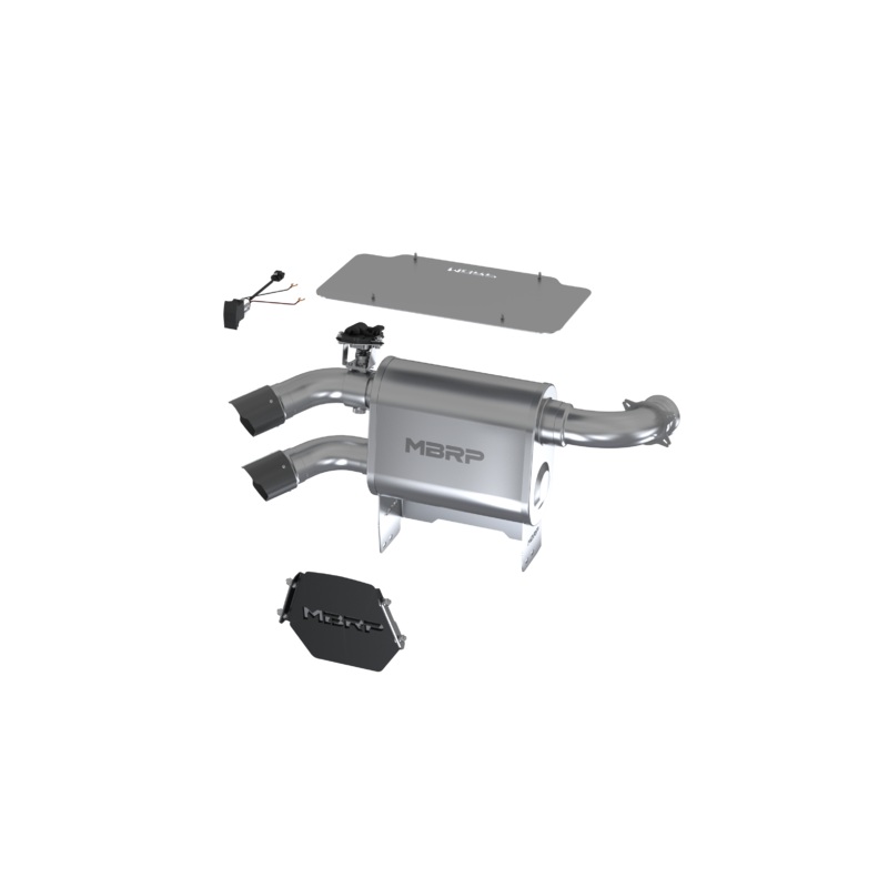 Performance Series Dual Slip On Carbon Fiber Tip