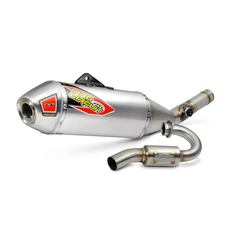 T 6 Stainless Exhaust System Kx250f ’17 19
