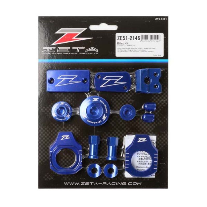 Billet Kit Kawasaki Blue