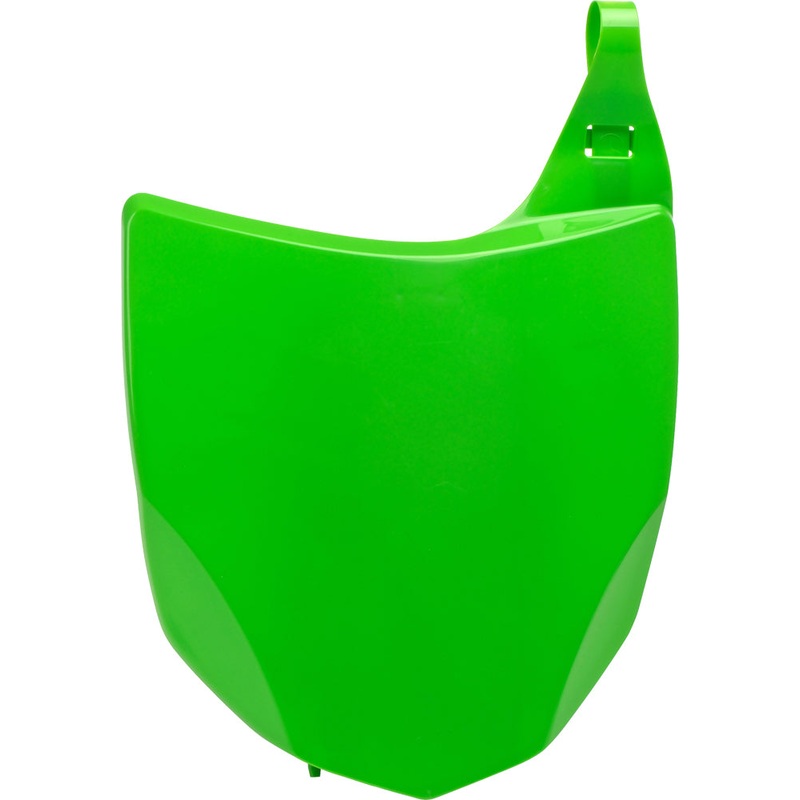 Front Number Plate Green