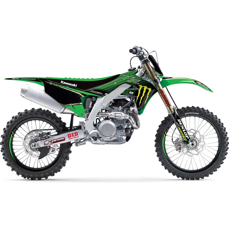 Graphic Kit 19 Monster Kaw Kxf 450