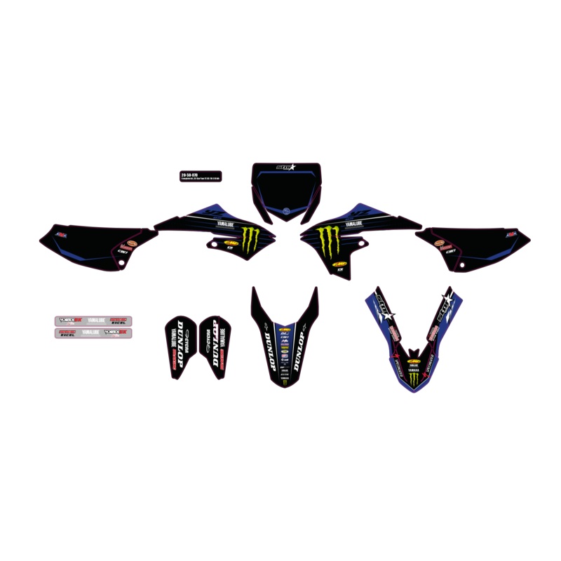 Graphic Kit 20 Monster Kaw Kxf 450 (16 18)
