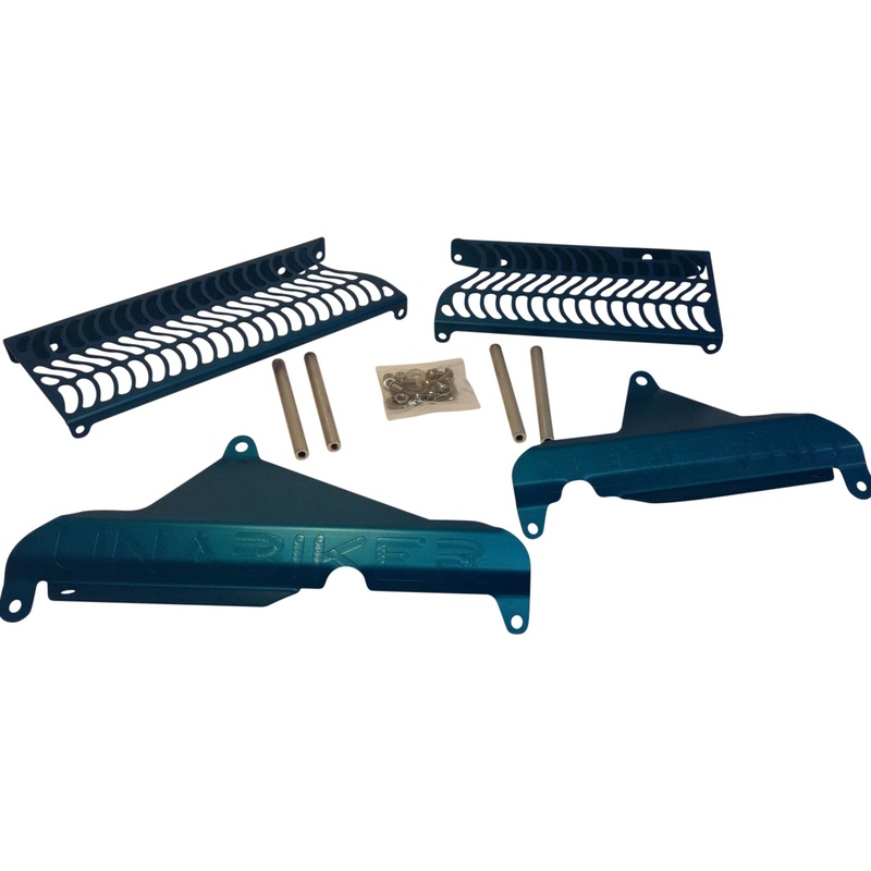 Radiator Guards Kaw Kx450 Blue