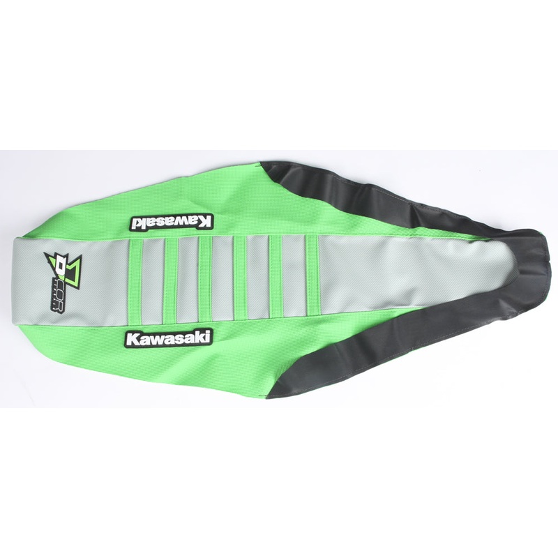 Seat Cover Green/Grey W/Ribs