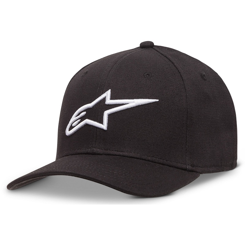 Curve Hat Black/White Lg/Xl