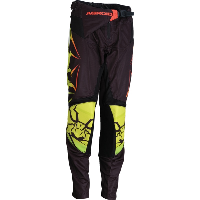 MOOSE OFFROAD Youth Agroid Mesh Pants – Hi-Viz/Black – 20 2903-2561