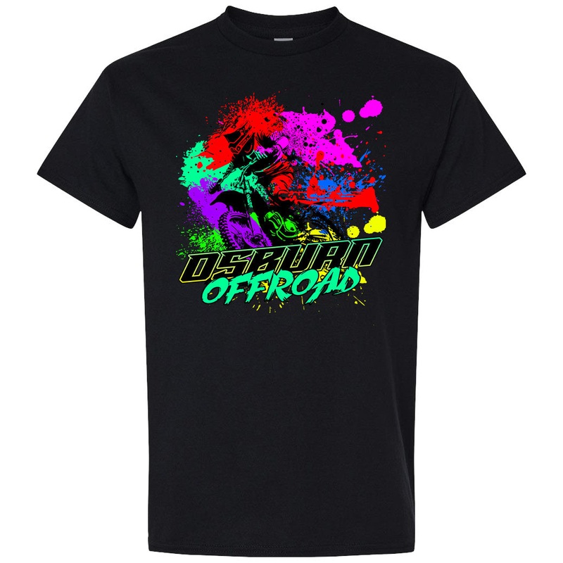 Osburn Offroad Bike Splatter Tee