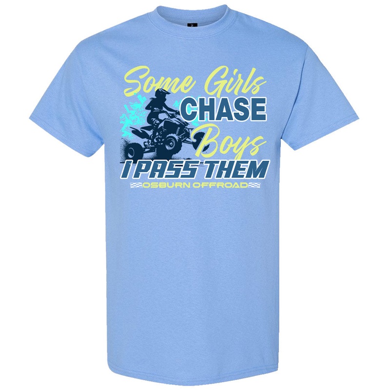 Osburn Offroad Chase Boys Carolina Blue Tee