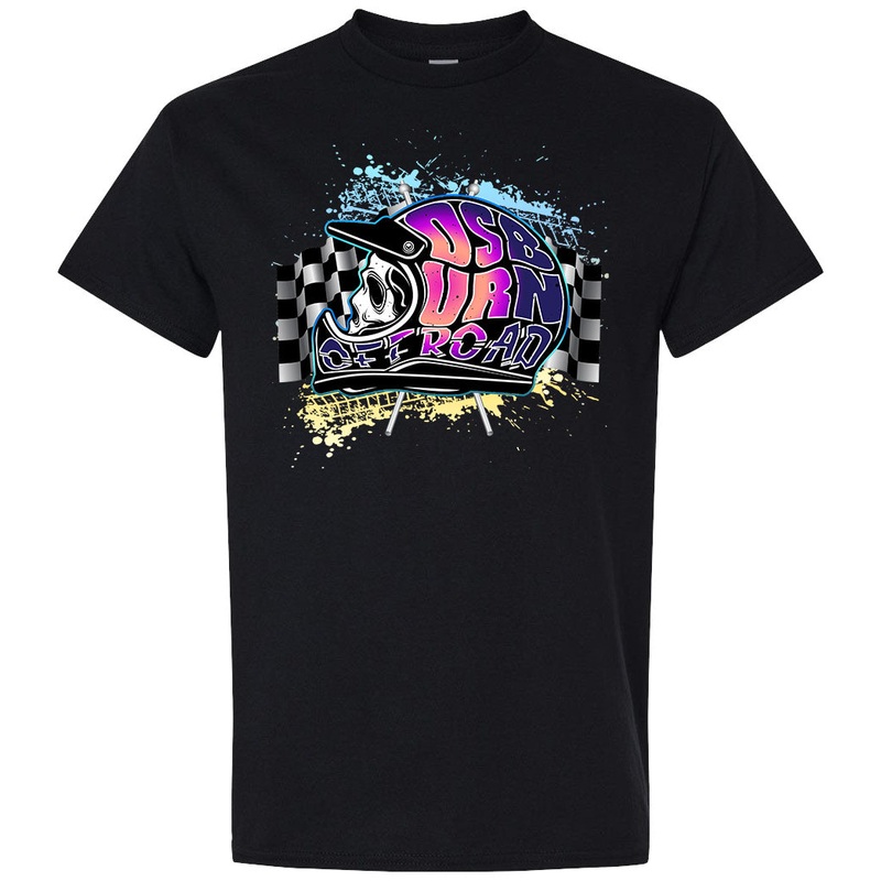 Osburn Offroad Checkered Helmet Tee