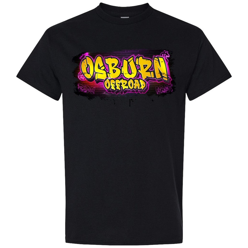 Osburn Offroad Graffiti Name Tee