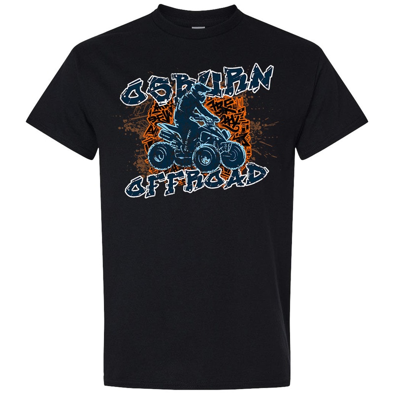 Osburn Offroad Graffiti Quad Splatter Tee