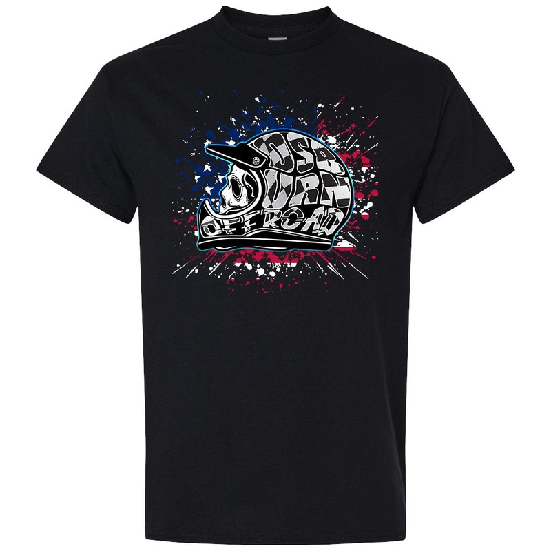 Osburn Offroad Name Helmet USA Tee