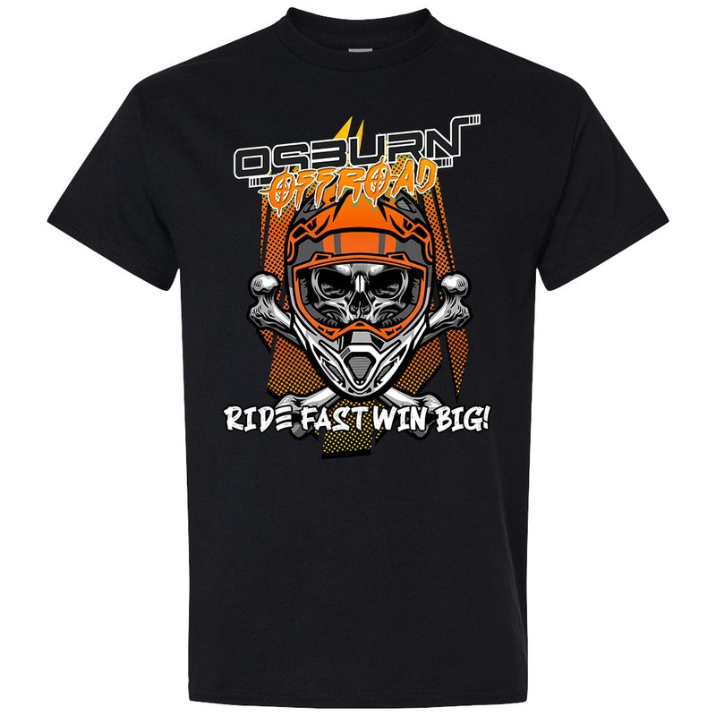 Osburn Offroad Ride Fast Orange Tee