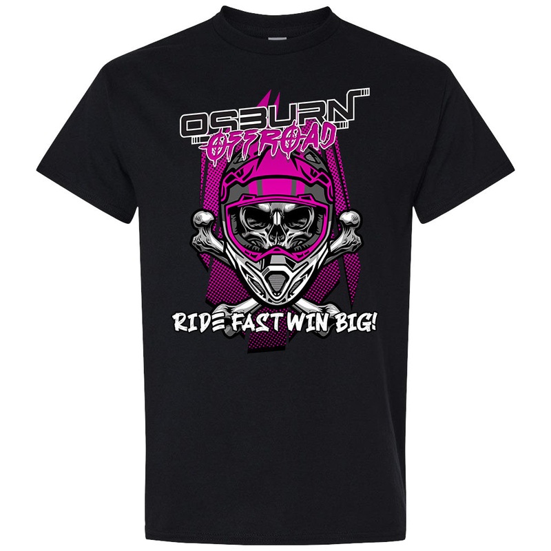 Osburn Offroad Ride Fast Pink Tee