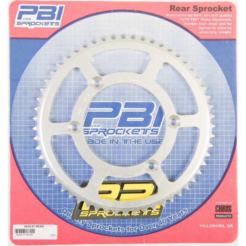 Rear Sprocket Aluminum 57t 428 Kaw/Suz