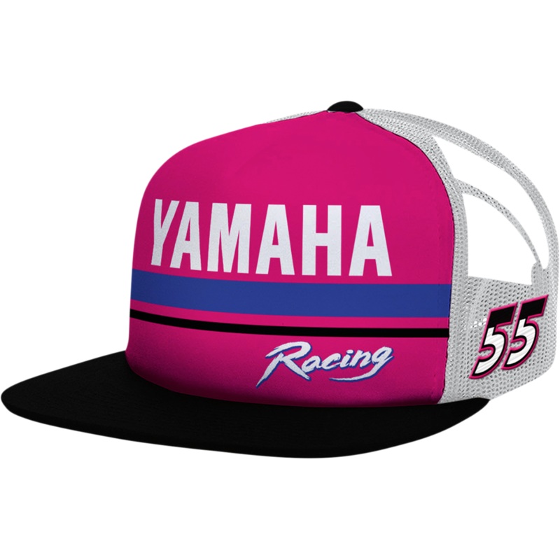 YAMAHA APPAREL Yamaha Motosport Stripe Hat – Pink NP21A-H1805