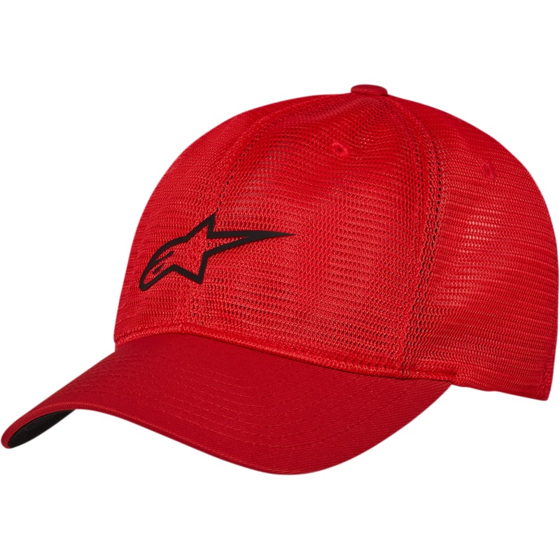 ALPINESTARS Flow Mesh Hat – Red – Small/Medium 12118100630SM