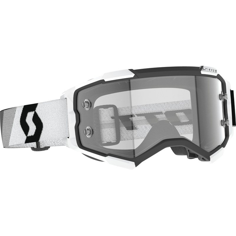 Fury Goggle Prem Blk/White Clear Works