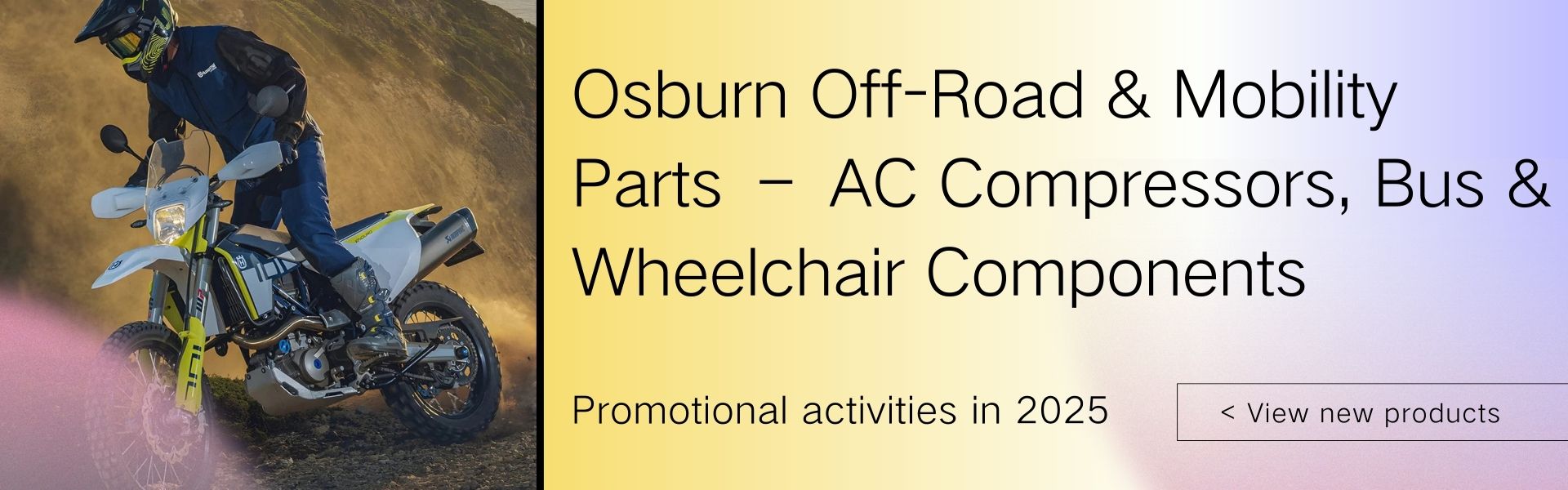 Osburn Off-Road & Mobility Parts – AC Compressors, Bus & Wheelchair Components
